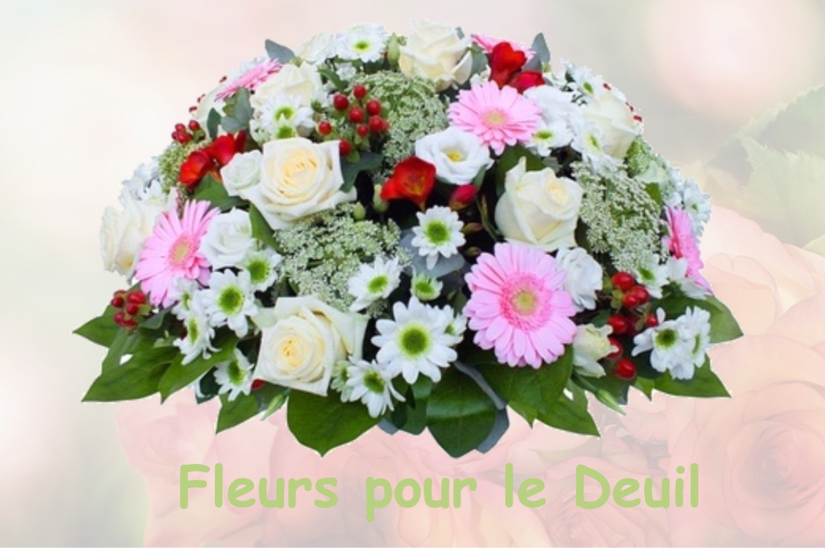 fleurs deuil BERGOUEY